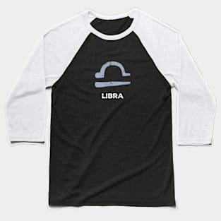 Libra Zodiac Sign Baseball T-Shirt
